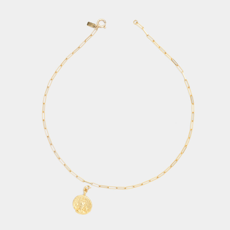 Freya Charm in Gold : The Artist