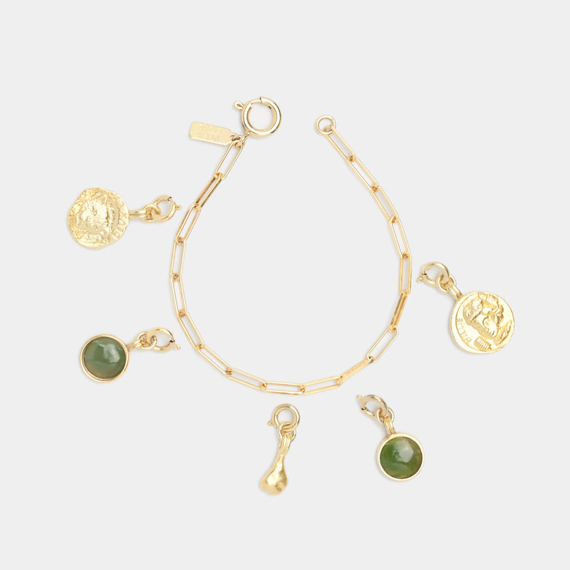 Cairo Link Bracelet in Gold