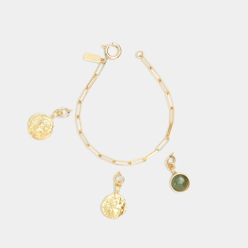 Theodora Charm in Gold : The Fearless lover