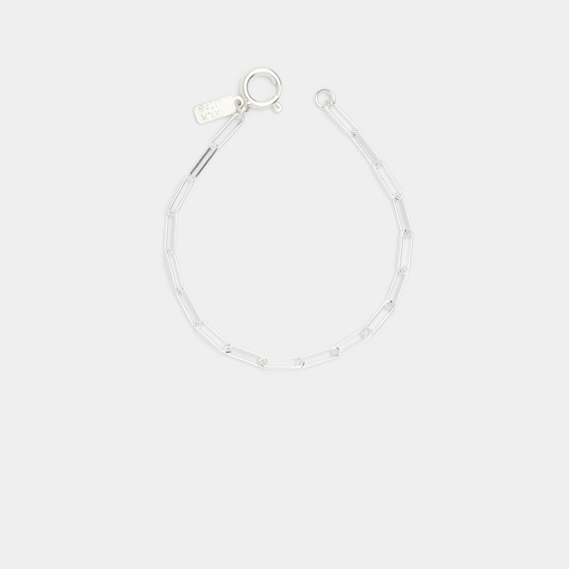 Cairo Link Bracelet in Sterling Silver