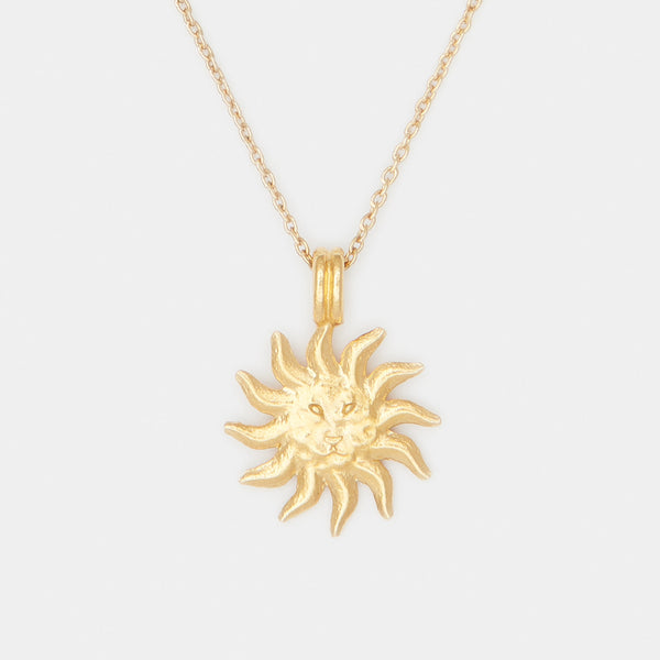 Golden Solana Necklace in Solid 14k Solid Gold