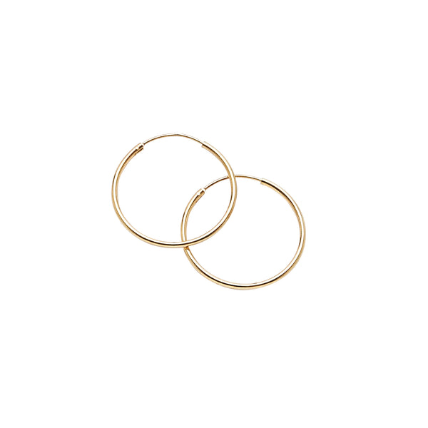 Gold Vermeil Hoops