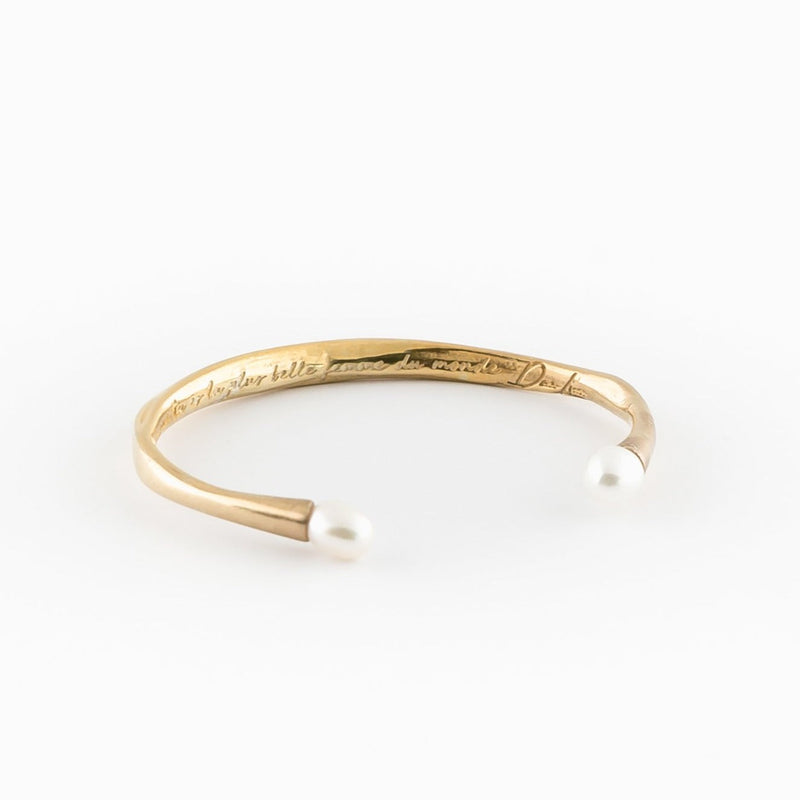 Noah Cuff in 14k Solid Gold