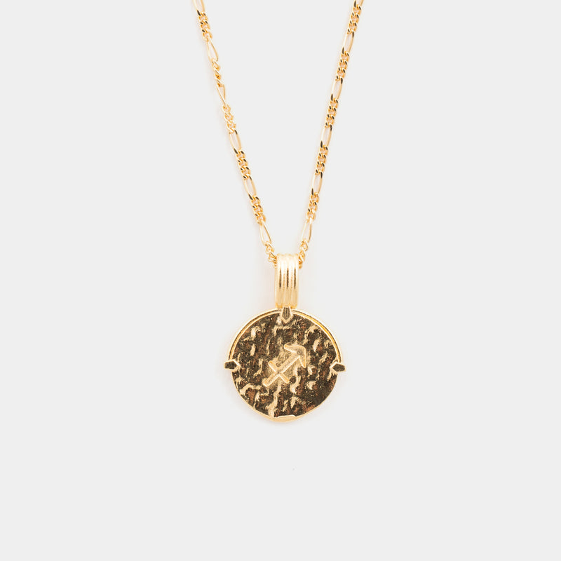 Sagittarius Necklace in Gold for Her
