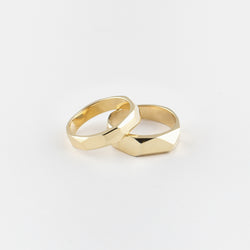 Wild Stack Rings in Gold